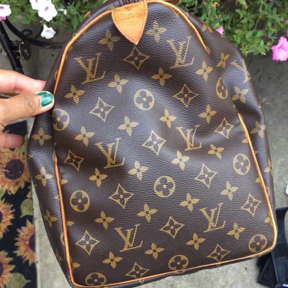 Authentic Louis Vuitton speedy 45 - Picture 7 of 12